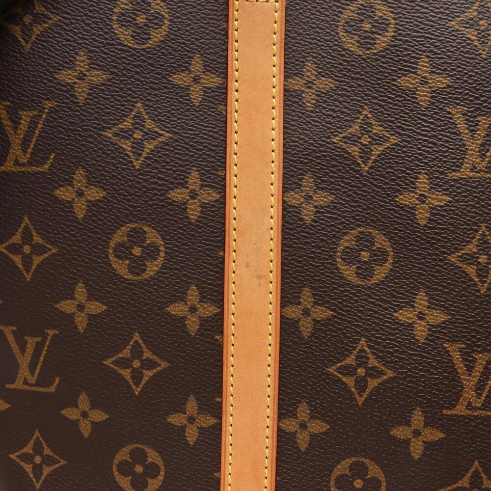 LOUIS VUITTON Authentic Brown Monogram Leather Shoulder Bag - Picture 12 of 15